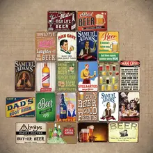 Хорошее пиво хорошие друзья Ретро табличка металлическая жестяная вывеска кафе бар Паб вывеска декор для стен в винтажном стиле ностальгия тарелки