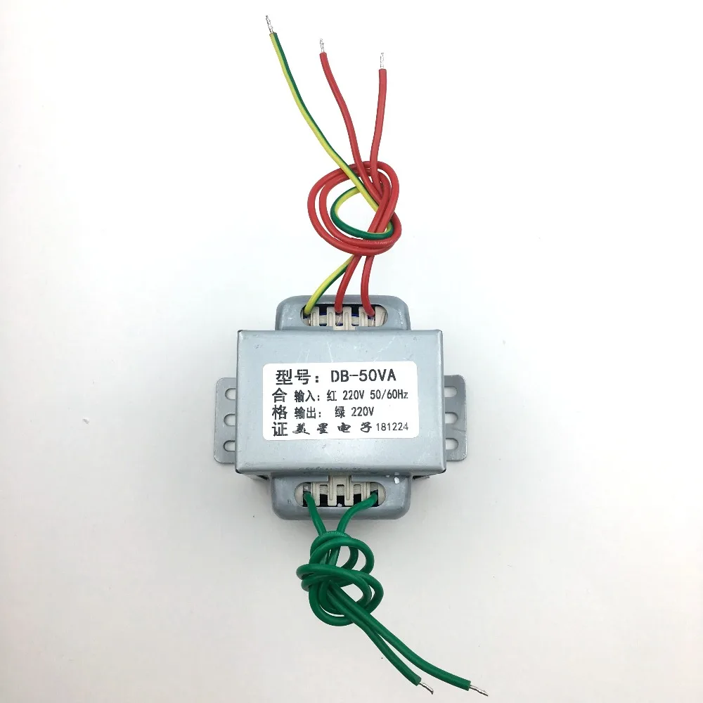 ei66 transformador de isolamento argolas 50w 220v 01