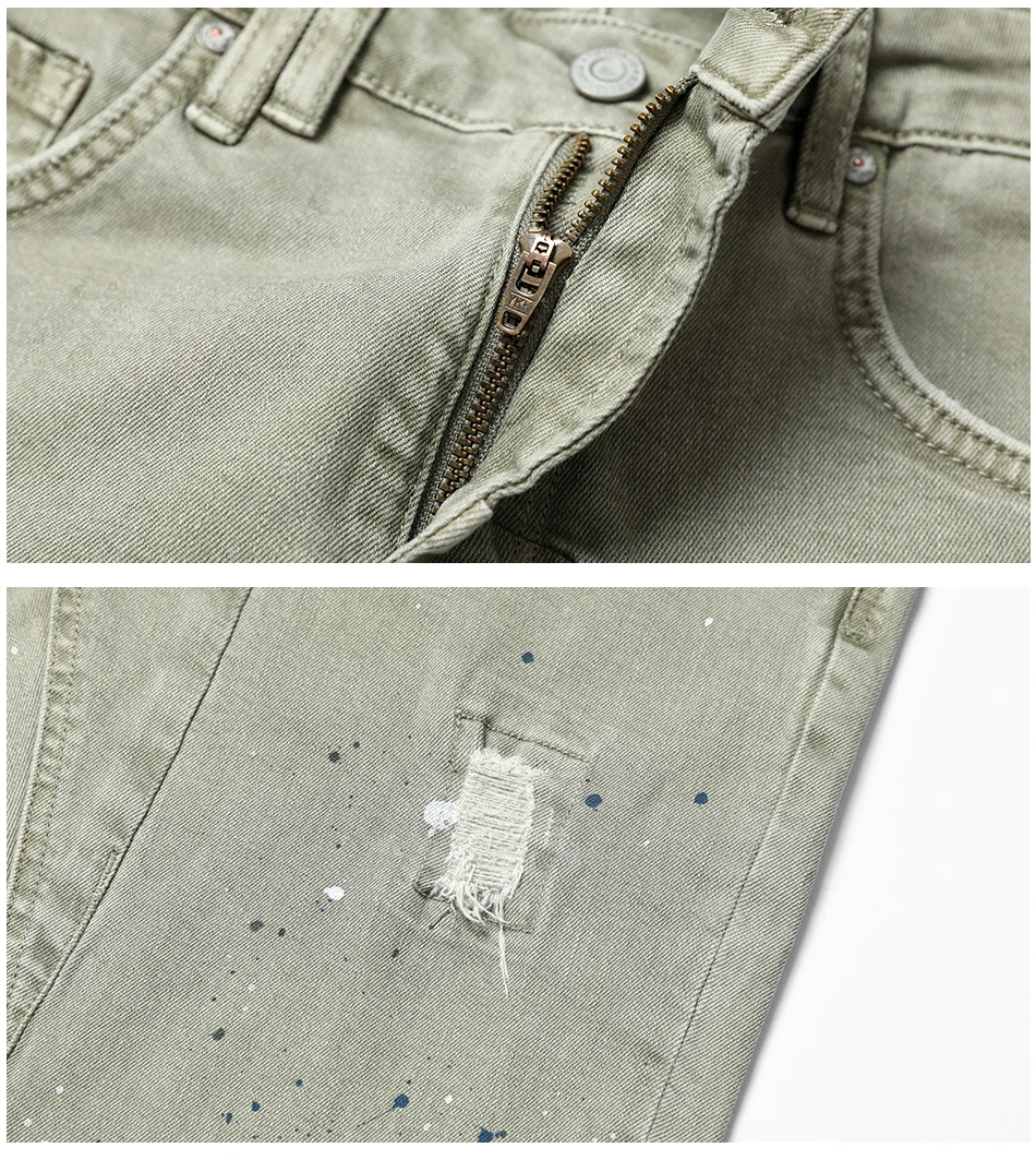 SIMWOOD Fashion Paint Splat 2019 Vintage Men Jeans Casual Hole Zipper Denim Pants Man Trousers Plus Size Free Shipping NC017053 HTB12HNhb7fb uJkHFNRq6A3vpXab - SIMWOOD Fashion Paint Splat 2019 Vintage Men Jeans Casual Hole Zipper Denim Pants Man Trousers Plus Size Free Shipping NC017053