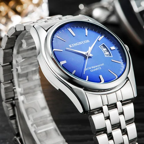 

Fashion Stainless Steel Watch Men Top Brand Luxury Business Quartz Watch Male Clock Casual Men Watch reloj hombre Hodinky