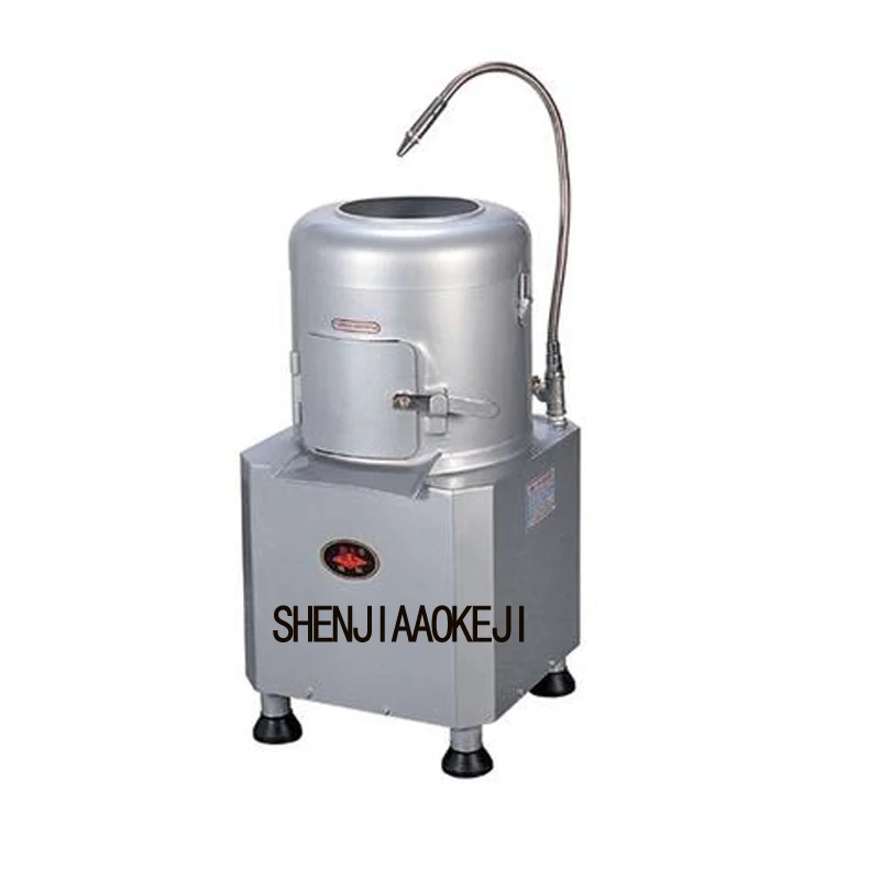 

PP8 Commercial potato peeler Stainless steel potato peeling machine High-efficiency Electric potatos peeling maker 220V 370W
