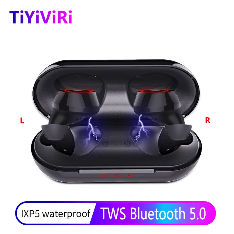 

TiYiViRi TWS 5.0 Wireless Headphones Bluetooth Earphones Sports Earbuds Stereo Headset Handsfree IXP5 for xiaomi phone наушники
