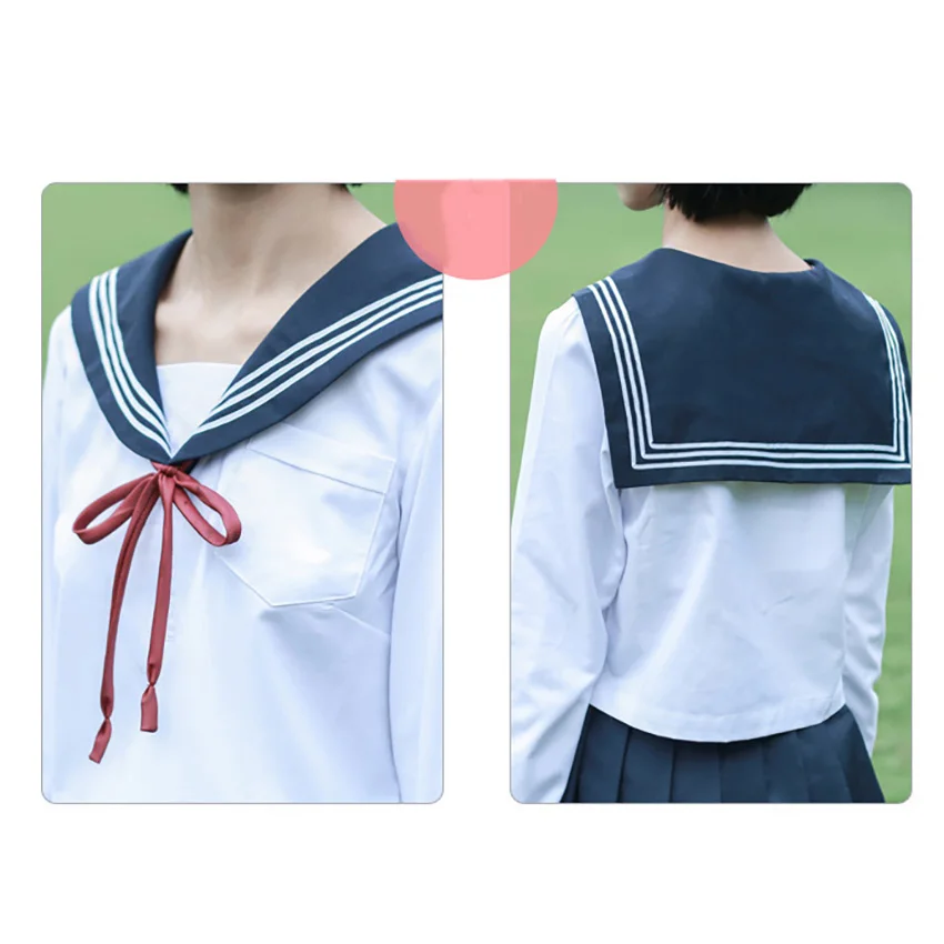 Морской Костюм Моряка японская школьная форма корейский стиль Мода Сладости Kawaii девушки юбки Одежда аниме косплей