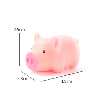 

4.5cm Squeeze Pig Mochi Squishy Pig Toy Kawaii Animal Slow Rising Squishy Anti-strss Practical Jokes Kids Squishies Cute Toy