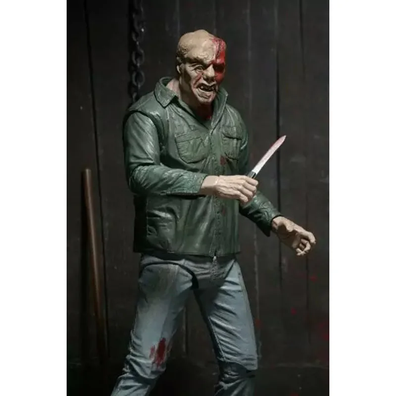 NECA 3D пятница 13-я часть 3 Джейсон ПВХ фигурка игрушка кукла 18 см