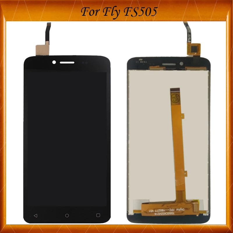 

For Fly FS505 FS 505 Nimbus 7 LCD Display Screen With Touch Screen Full Complete Assembly Black Sensor IN Stock