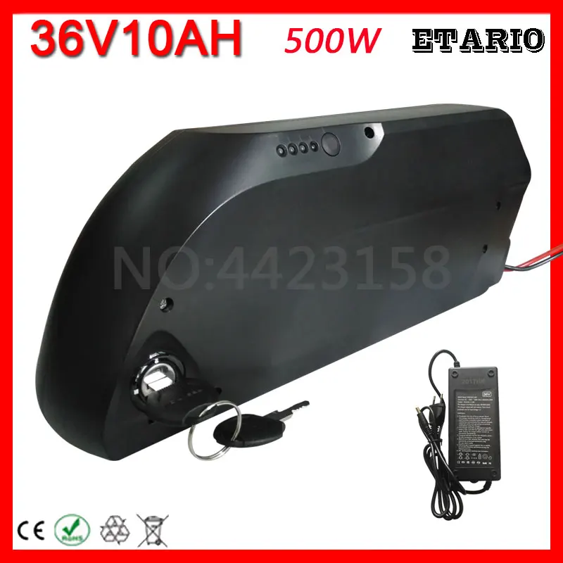 Excellent 36V 500W Electric Vehicle Electric Bike Wheel Motor for Bike Battery 36V 10AH Lithium ion Battery With USB and 42V 2A charge 0