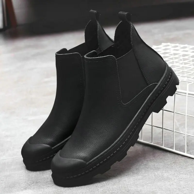 guy leather chelsea boot