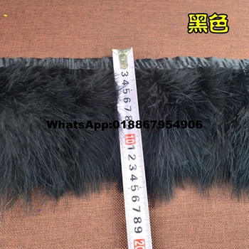 

Leading Supplier in China Asia Ra 10 yard/lot marabou feather trims dress feather for sewing turkey feather fringe 3-4" in width
