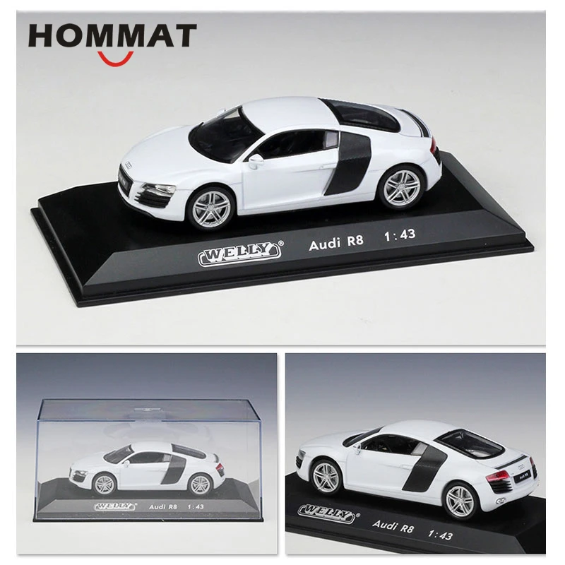 HOMMAT модель 1:43 Welly R8/911/GTI/ML350/X3/C30/Alfa Модель автомобиля литая модель игрушечного автомобиля модель автомобиля коллекционная игрушка для мальчиков