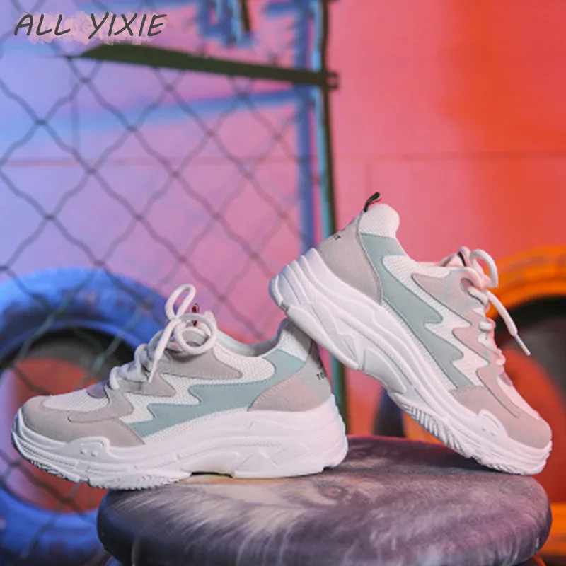 Женские кроссовки на платформе ALL YIXIE повседневные дышащие сезон весна лето