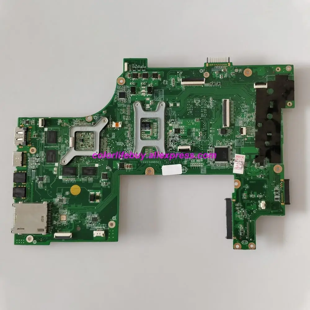 Натуральная CN-09NWTG 09 nwtg 9 nwtg DAV03AMB8E1 DAV03AMB8E0 ноутбук материнская плата для Dell Inspiron 17R N7110 Тетрадь ПК