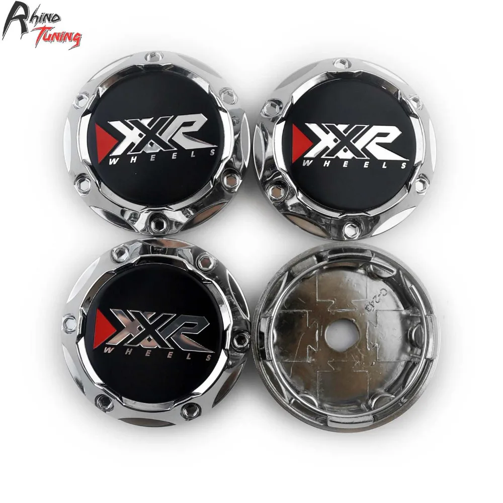 4pcs 64mm XXR Wheels Center Caps C 243 For Rogue Altima Escape Wheel