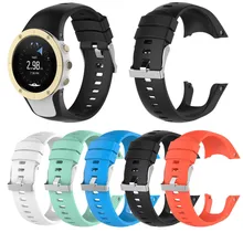 2018 nova substituição silicone pulseira de relógio para suunto spartan trainer/treinador pulso hr relógio esportivo com ferramentas