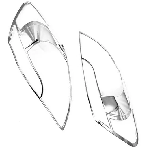 Chrome Styling Headlight Cover For Toyota Yaris Second Generation 2005