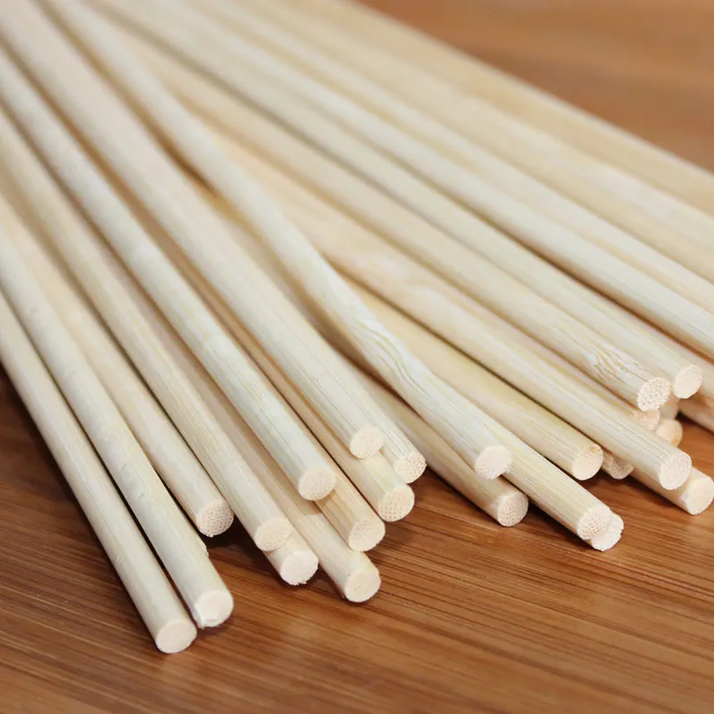 Hot 100pcs 40cm*6mm Bamboo Wooden BBQ Skewers Spiral Tornado Potato Skewers Bamboo Barbecue Sticks Natural Wood BBQ Skewer set