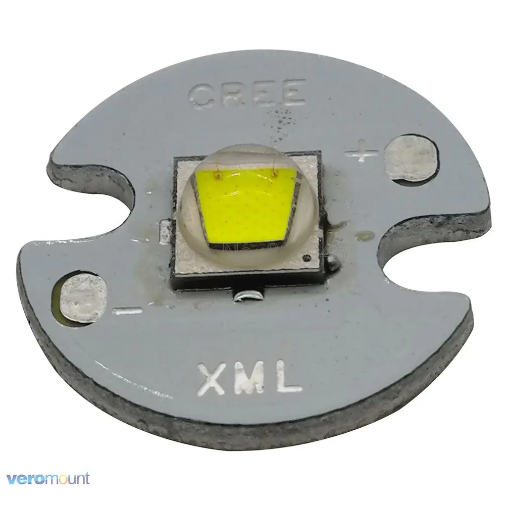 Cree XML2 XM-L2 T6 10 Вт Высокая мощность светодиодный излучатель холодный белый нейтральный белый теплый белый 16 мм 20 мм белый PCB+ DC3.7V 2A Диммируемый драйвер