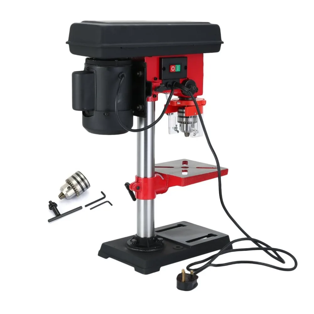 

Hot Sale 9 Speed 500W Pillar Drill Press Bench Electric Drill Press Drill Bits 16MM Rotary Pillar Drilling Press Bench Machine