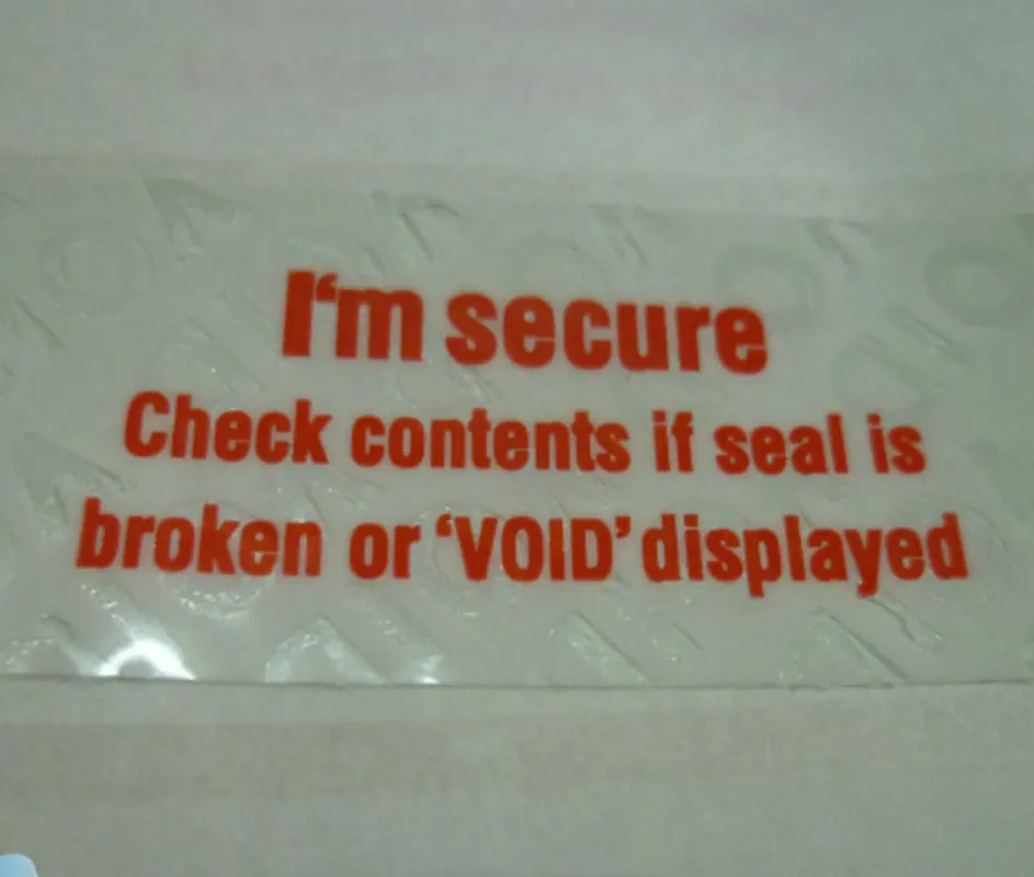 

500pcs Hologram VOID IF REMOVED Security Tamper Evident Warranty Stickers