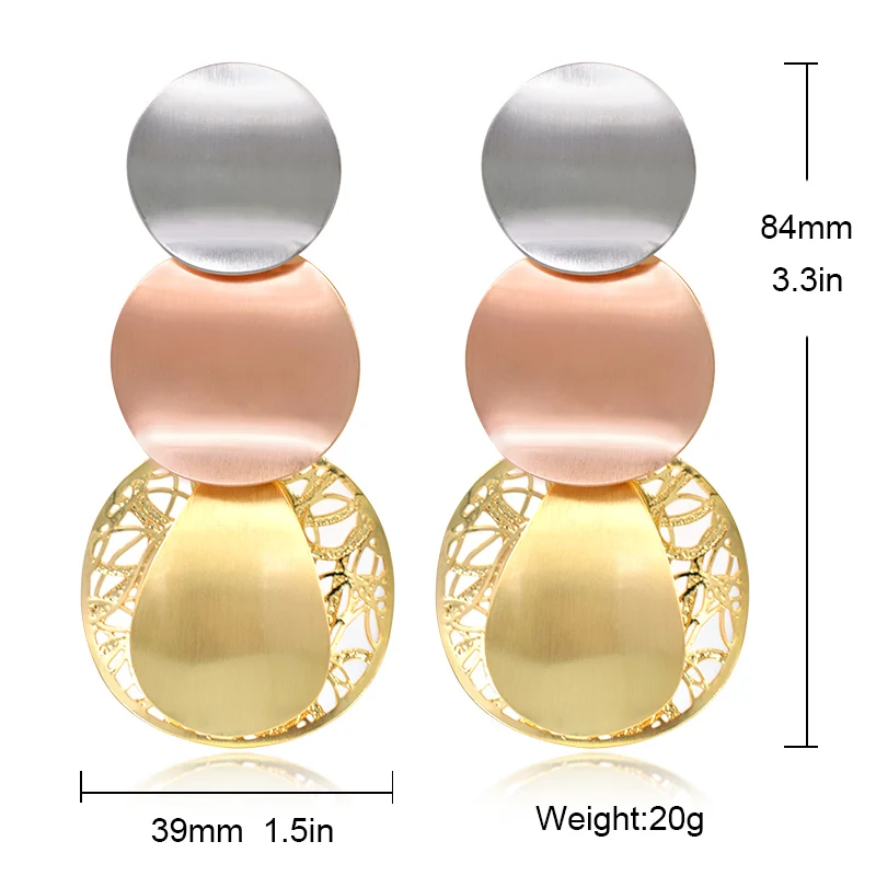 Sunny Jewelry модные ювелирные изделия 2020 длинные висячие серьги для женщин Высокое