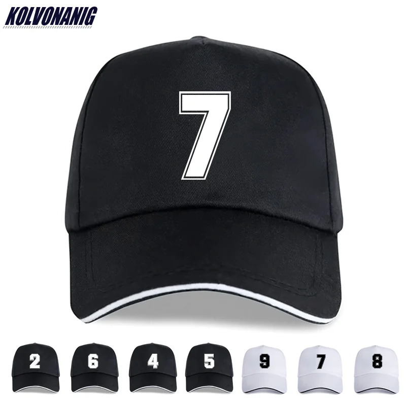 

Fun Lucky Number 1 To 99 Customized DIY Print Baseball Cap Cotton Men Women Snapback Dad Hat Hip Hop Sun Hats Bone Truck Caps