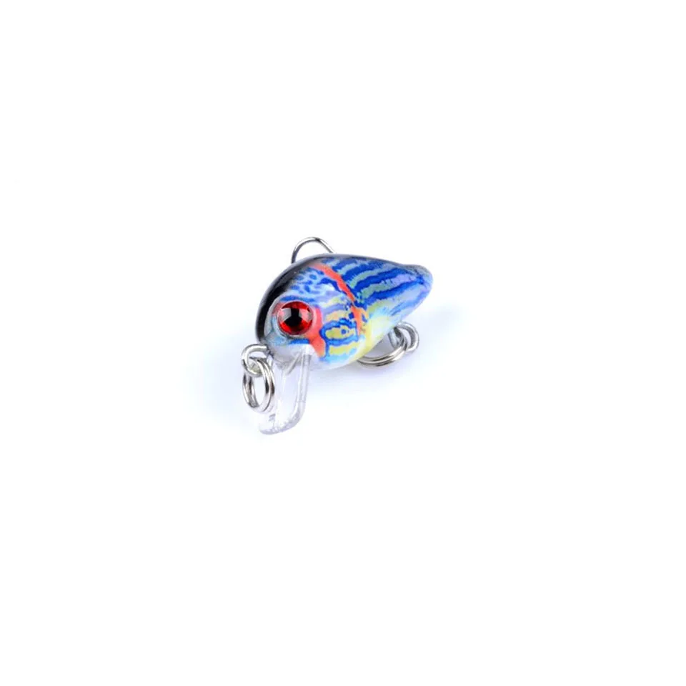 

1PcS 3cm 1.5g Mini Crazy Wobble pesca Crankbait Hard Crank Bait Tackle Artificial Fishing Lures Swim bait Japan Wobbler
