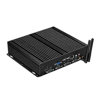מיני pc XCY Fanless תעשייתי מיני PC פנטיום 2117U 4x RS232 COM Dual Ethernet LAN HDMI VGA WIFI Windows לינוקס שבץ מחשב IPC (5)