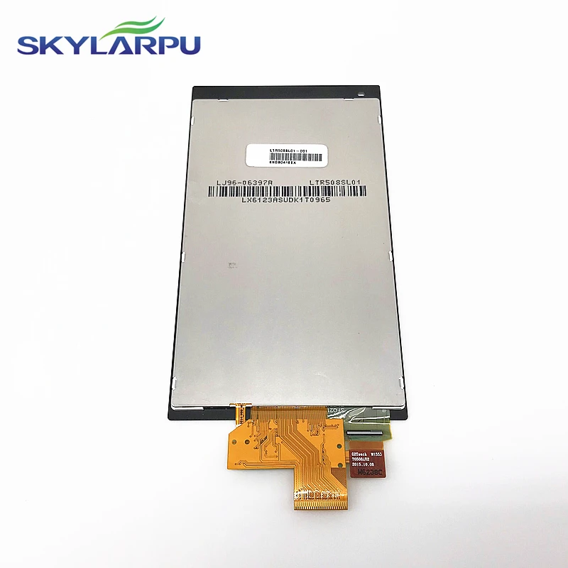 Skylarpu 5,0 дюймов LTR508SL01 ЖК-экран для Garmin drivelux 50 LMT HD gps ЖК-дисплей с сенсорным экраном дигитайзер панель