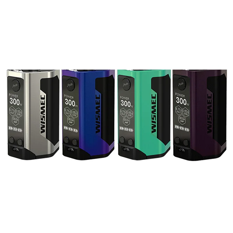 Electronic Cigarette Wismec Reuleaux RX GEN3 RXGEN3 BOX MOD 300W Vape 1.3inch Screen Vaporizer Fit GNOME Tank RDA RDTA 01