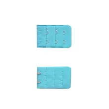 Женские удлинитель для бюстгальтера 3 ряда 2 застежки для нижнего белья бюстгальтер на застежке с ремешком адаптер 6 штук 9 Цвета