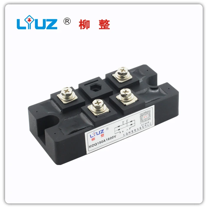 

[BELLA] MDQ150A1600V - Liu Fuji type auxiliary current accessories single phase bridge rectifier bridge --3pcs/lot
