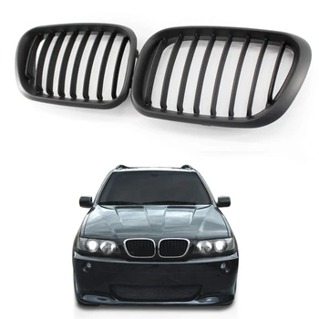 

Car Racing Grille Matte Front Center Kidney fit for BMW X5 E53 00-03