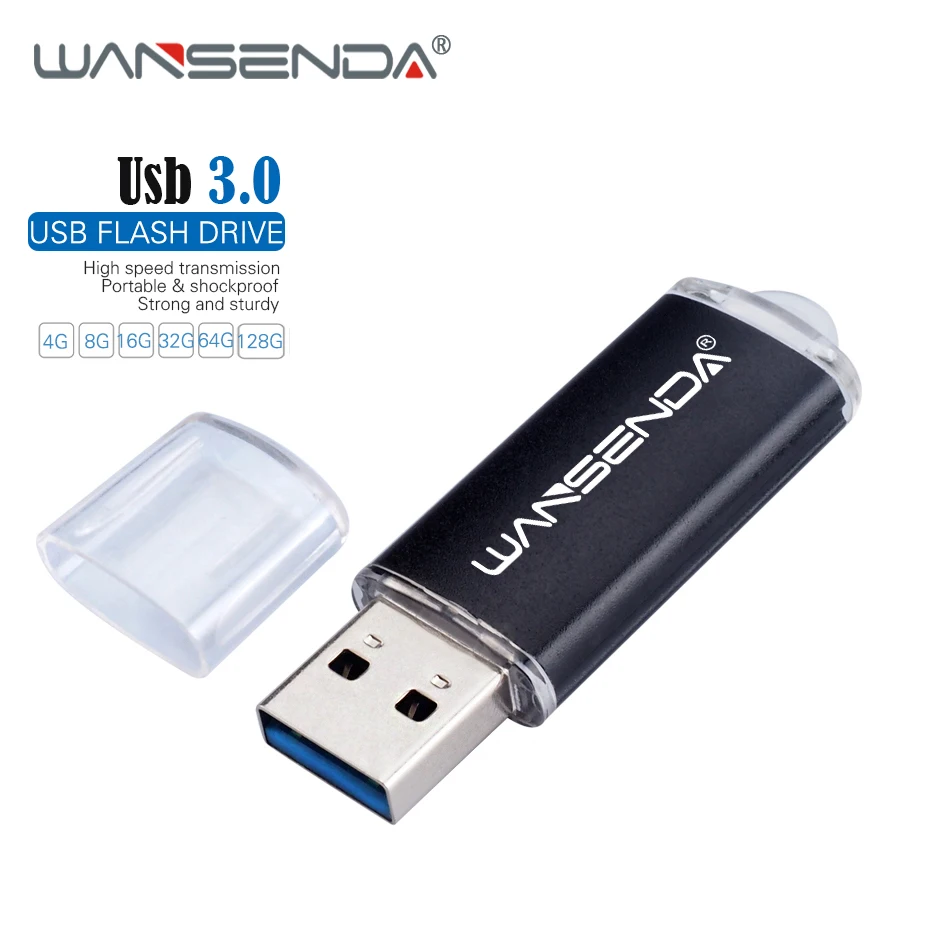 Новый usb 3 0 флэш накопитель wansenda высокоскоростной 128 Гб 64 ГБ 32 16 8 Флешка USB карта