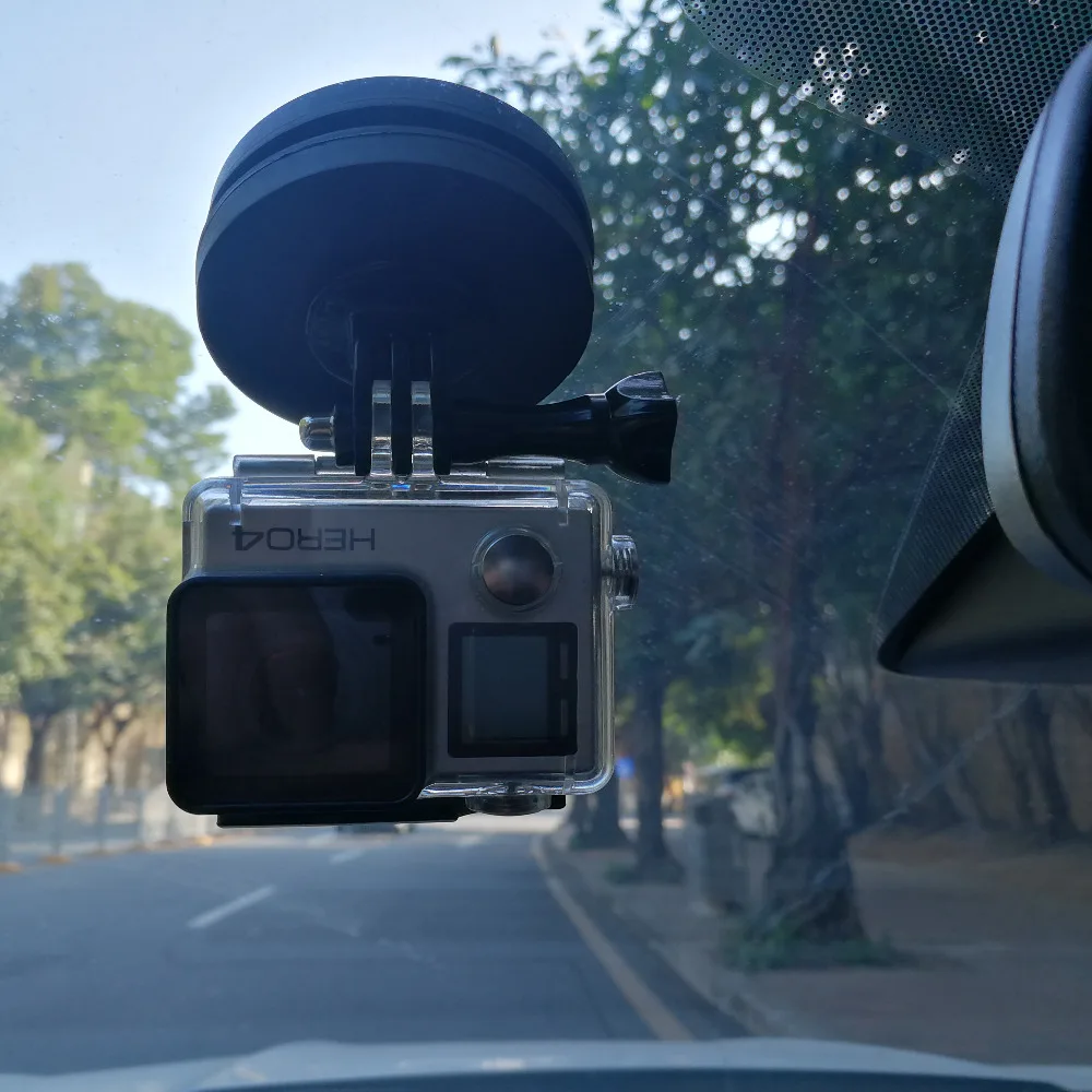 

Magnetic Car Windshield and Window Mount Pair (Suction Cup Killer), Rear View Mirror for Gopro / SJCAM / Action Cameras