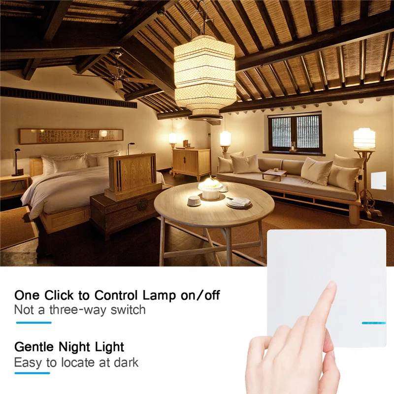 

Lamps LED Kit - No Control Switch Bulbs Wall Switch Ceiling and Receiver Waterproof Wireless Remote Wiring