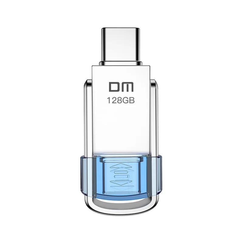  DM USB C Flash Drive 128GB OTG Metal USB 3.0 64GB Type C PenDrive Key 32GB pen drive USB C Mini Fla