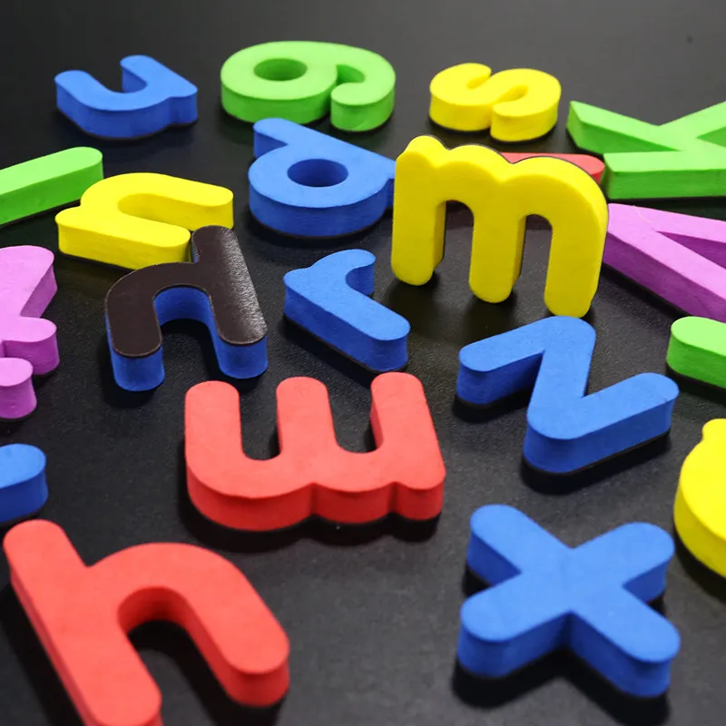 26pcs Plastic Alphabet Letters Baby Toys Kids Fridge Magnet Educational Toy ME