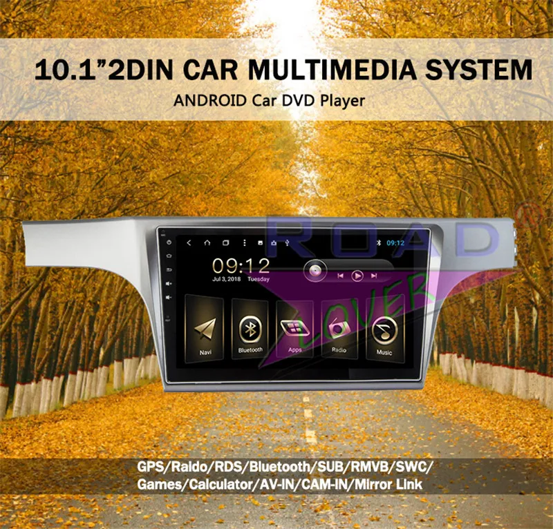 Clearance Roadlover Android  8.1 Car Media Center Radio For VW Lavida 2012 Stereo GPS Navigation Automagnitol 2Din Player Octa Core NO DVD 5