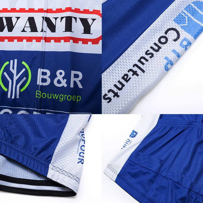 2019 Pro Team WANTY Cycling Jersey 9D Bib Set MTB Uniform Belgium Bike Clothing Bicycle Wear Clothes Mens Short Maillot Culotte
