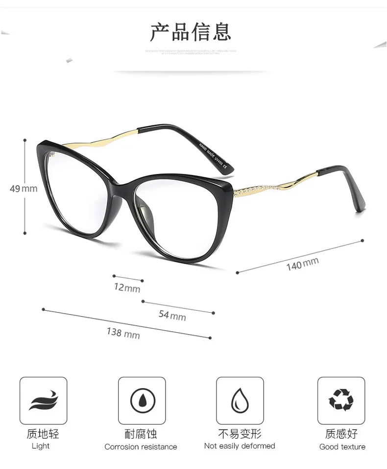 new Round Frame Reading Glasses Women Photochromic Presbyopic Eyewear With cat Diopter+1.0to+4.0 uv400 with box FML