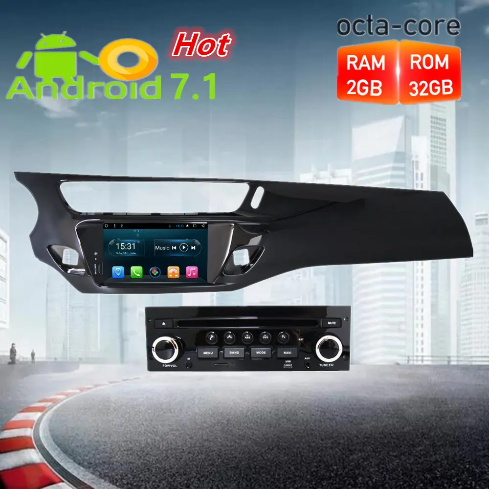 Octa Core Android7 1 font b Car b font font b Radio b font GPS DVD