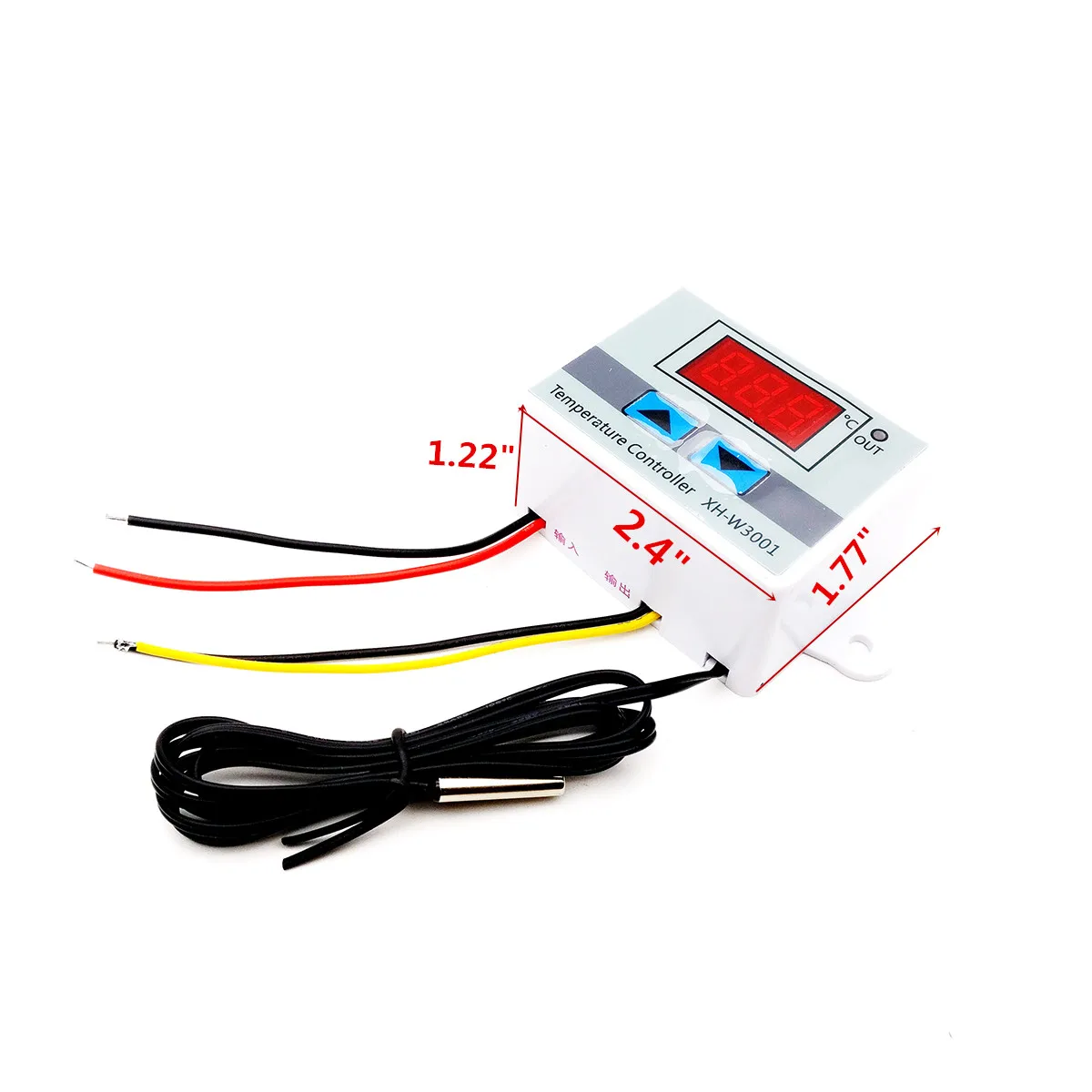 

1PCS XH-W3001 Digital Control Temperature Microcomputer Thermostat Switch 12V 24V 220V