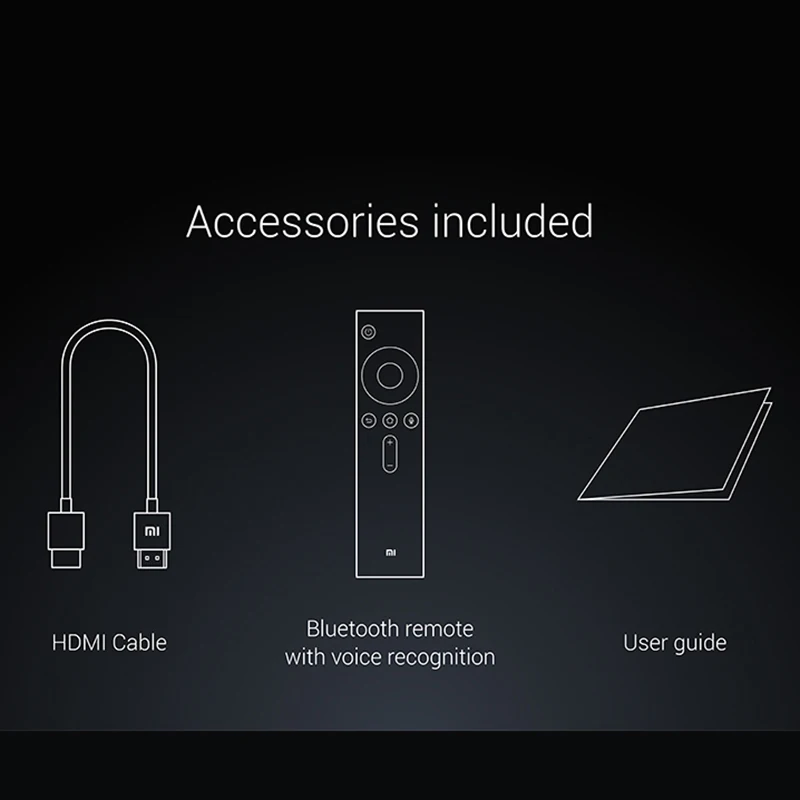 Глобальная ТВ приставка Xiaomi Mi 3 Android 6 0 Беспроводная Приставка Smart TV