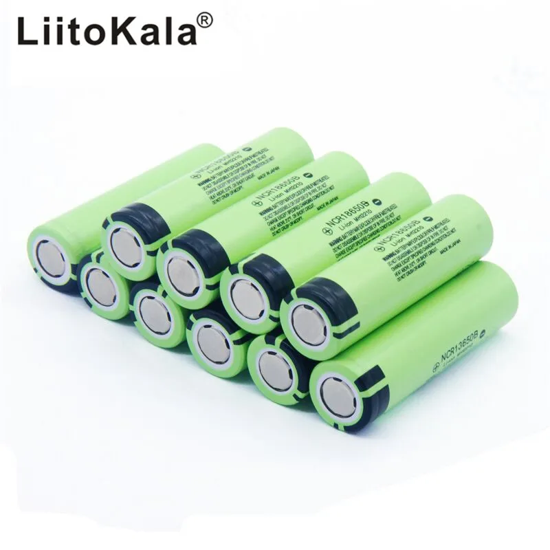 

100% New Original NCR18650B 3.7v 3400mah 18650 Lithium Batteries Rechargeable Battery For Flashlight
