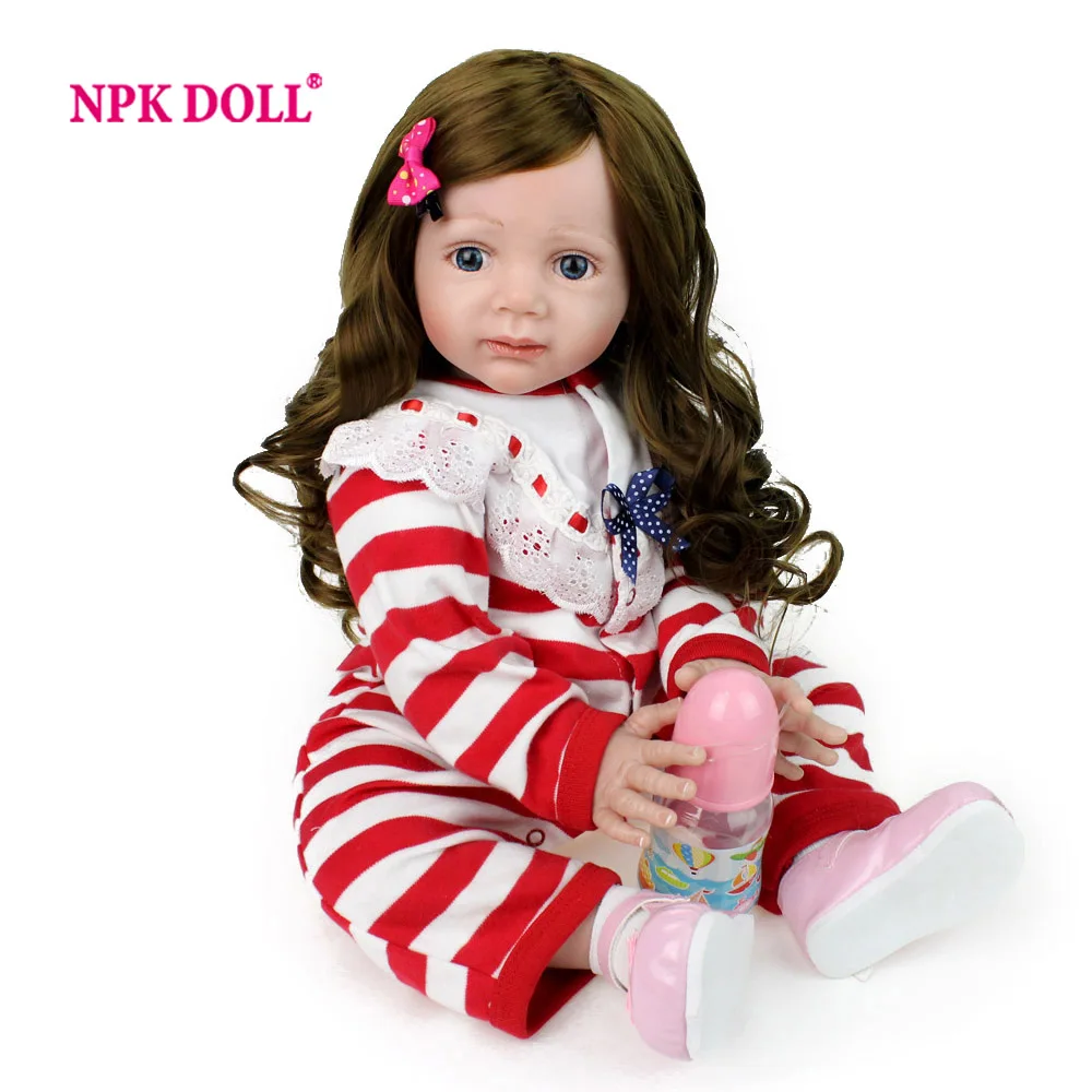 NPKDOLL 60cm 24" Handmade Doll Reborn Realistic Reborn ...