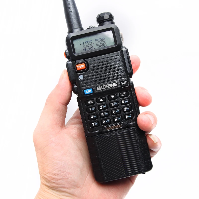 Baofeng UV-5R 3800 мАч портативная рация 5 Вт Двухдиапазонная UHF 400-520 МГц VHF 136-174 МГц двухсторонняя рация портативная рация CB Ham радио