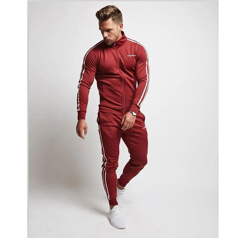 Men Fashion Long Sleeve Hoodies+Pants Set Male Tracksuit Outdoors Suit Men's Gyms Set Casual Sportswear Suit Men Fashion Long Sleeve Hoodies+Pants Set Male Tracksuit Outdoors Suit Men's Gyms Set Casual Sportswear Suit