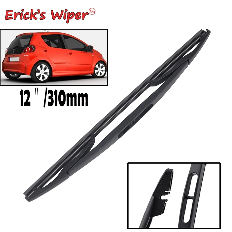 

Erick's Wiper 12" Rear Wiper Blade For Toyota Aygo AB10 2005 - 2014 Windshield Windscreen Rear Window
