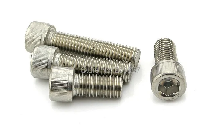 

Lot50 Metric Thread M5* 16mm Stainless Steel Hex Socket Bolt Screws