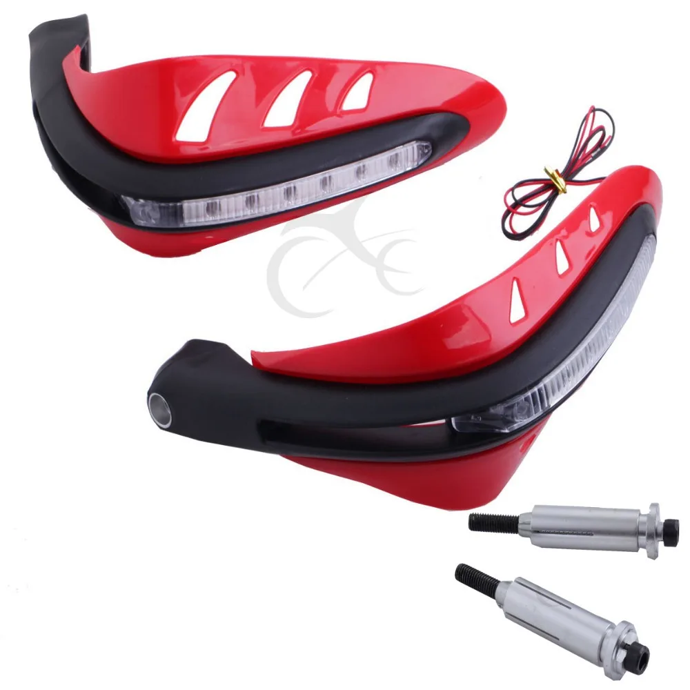 

NEW Red Universal 7/8" Hand Brush Guards For 2002-2012 Honda CRF450R 03 04 05 06